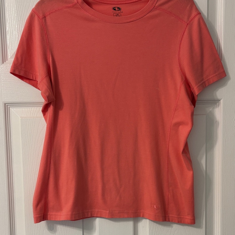 Athletic Works Women's Short Sleeve Tee - Coral